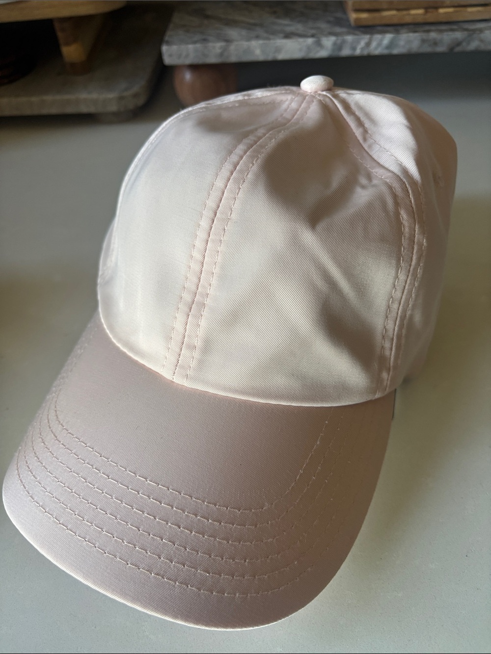 ❤️… Calia Satin Classic Cap Soft Pink Darling Baseball Cap